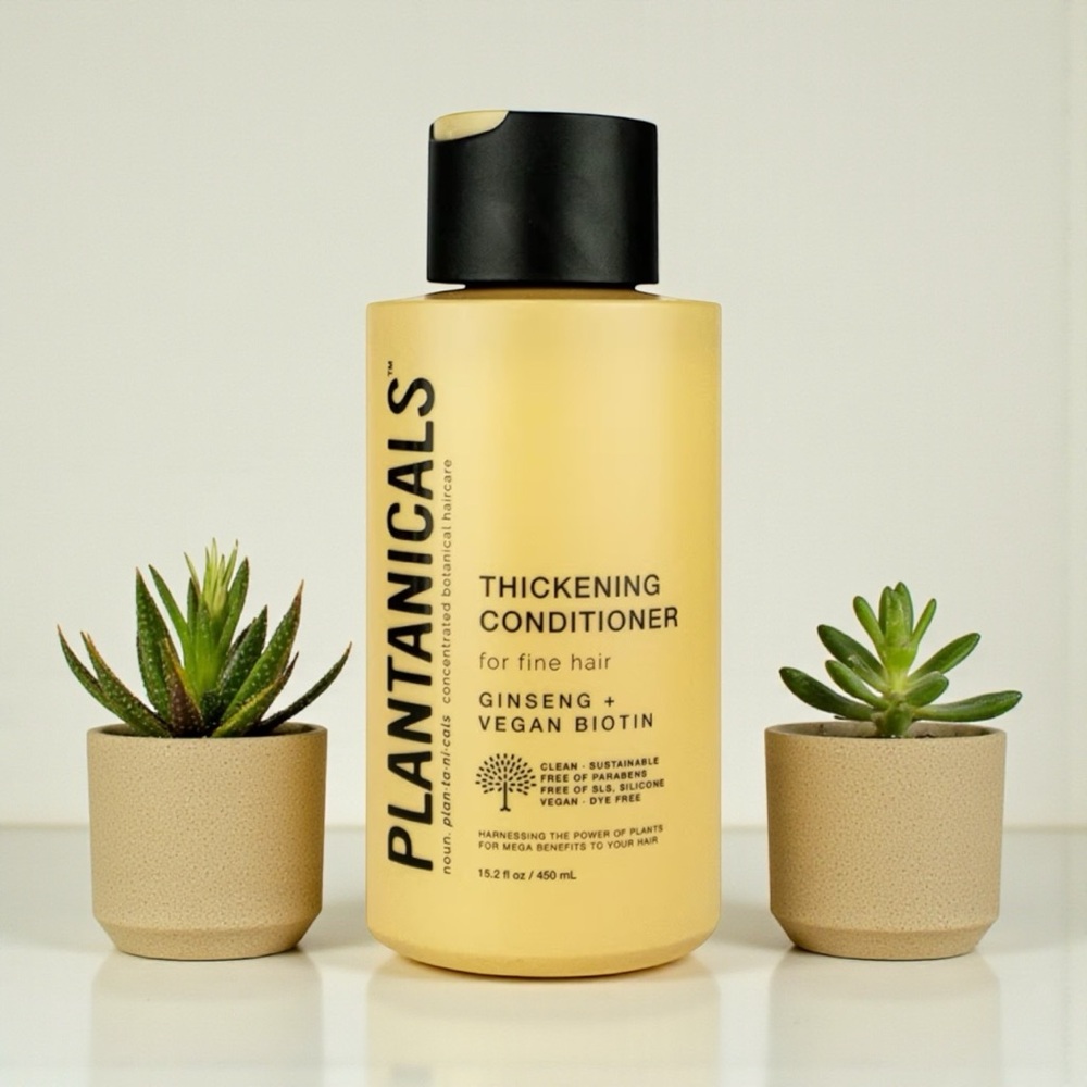 Plantanicals Thickening Conditioner for Fine Hair with Ginseng and Biotin NEW PC